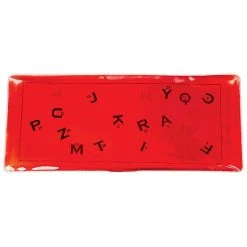 Alpha - Numeric Gel Pads - Jumbled Alphabet