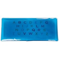 Alpha - Numeric Gel Pads - Upper - Case Alphabet