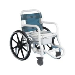 Deluxe Self-Propelled Shower/Commode Chair