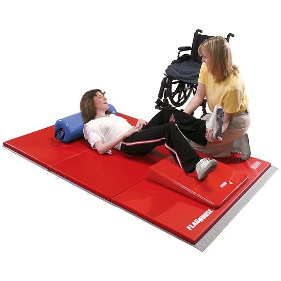 FlagHouse Extra-Firm Folding Mats - 2 Sides - 5' X 10' 3 FlagHouse Extra-Firm Folding Mats - 2 Sides - 5' X 10'