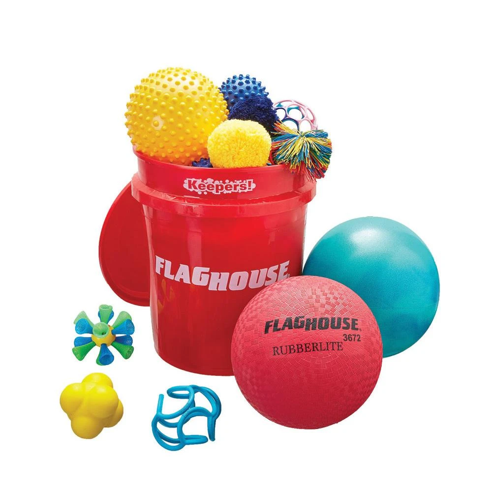 FlagHouse® Keepers! Sensory Ball Set 3 FlagHouse® Keepers! Sensory Ball Set