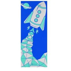 Gaiam Kids Yoga Mat Blue Rocket -FLAGHOUSE Sales Shop GaiamKidsYogaMatBlueRocket XL 2
