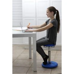 KoreÂ® Adjustable Standard Wobble Stool 14" - 19" High