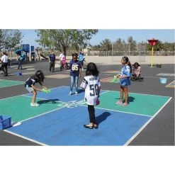 FLAGHOUSE Sales Shop 25 Peaceful Playgrounds⢠Four Square Stencil