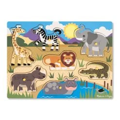 Peg Puzzles Safari