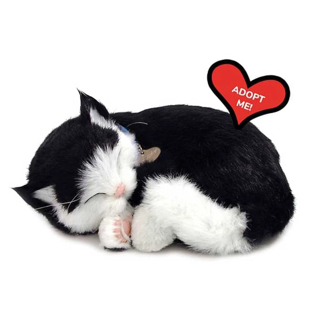Perfect Petzzz® Black & White Shorthair Cat 6 Perfect Petzzz® Black & White Shorthair Cat - Image 4