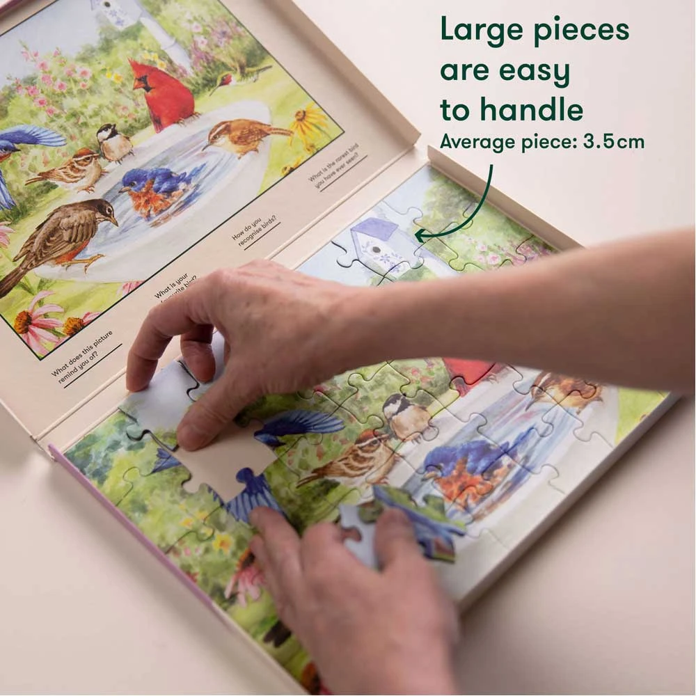 Puzzle - Bathing Birds 4 Puzzle - Bathing Birds - Image 2