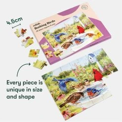 Puzzle - Bathing Birds 12 Puzzle - Bathing Birds -FLAGHOUSE Sales Shop Puzzle BathingBirds XL 3
