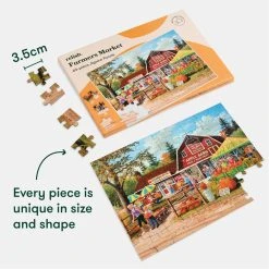 Puzzle - Farmer's Market -FLAGHOUSE Sales Shop Puzzle Farmer27sMarket XL 3
