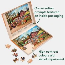 Puzzle - Farmer's Market -FLAGHOUSE Sales Shop Puzzle Farmer27sMarket XL 4