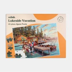 FLAGHOUSE Sales Shop 19 Puzzle - Lakeside Vacation