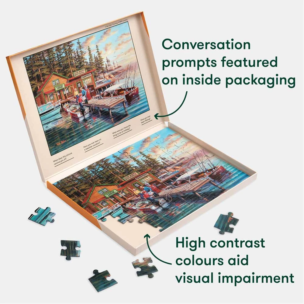 Puzzle - Lakeside Vacation 6 Puzzle - Lakeside Vacation - Image 4