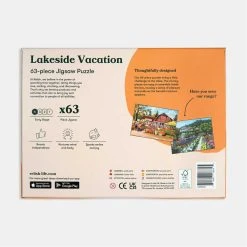 Puzzle - Lakeside Vacation 13 Puzzle - Lakeside Vacation -FLAGHOUSE Sales Shop Puzzle LakesideVacation XL 5