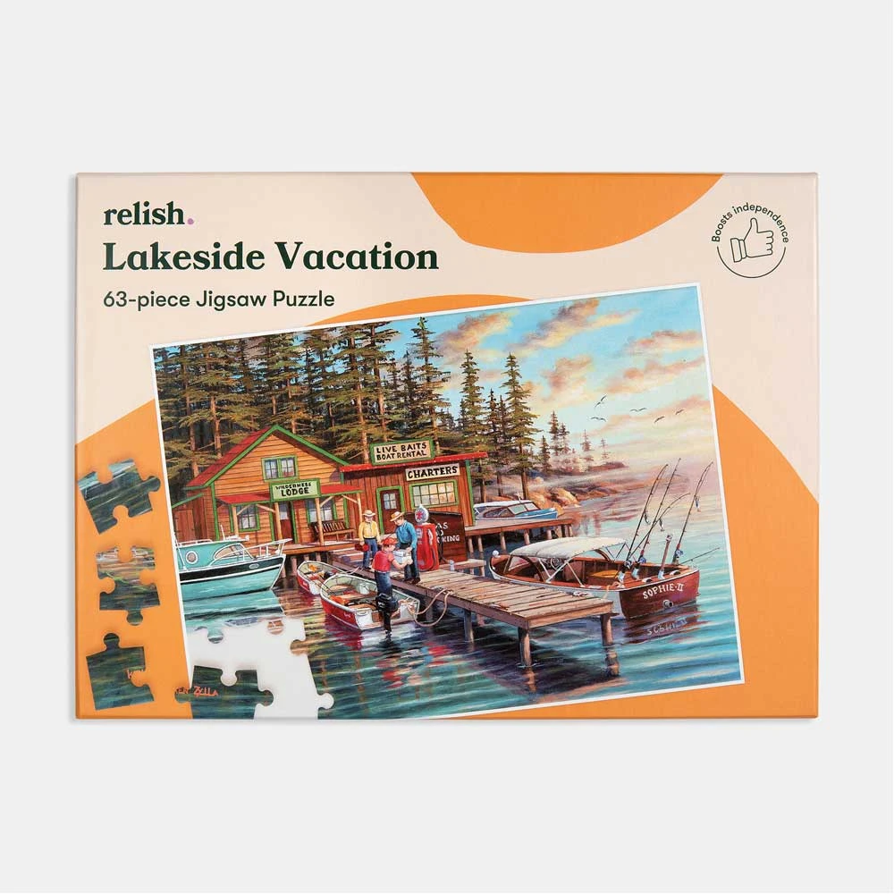 Puzzle - Lakeside Vacation 3 Puzzle - Lakeside Vacation