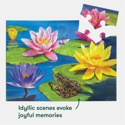 Puzzle - Lily Pond -FLAGHOUSE Sales Shop Puzzle LilyPond XL 2