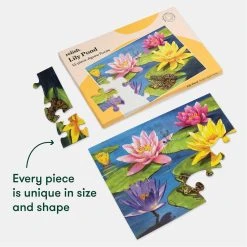 Puzzle - Lily Pond -FLAGHOUSE Sales Shop Puzzle LilyPond XL 3