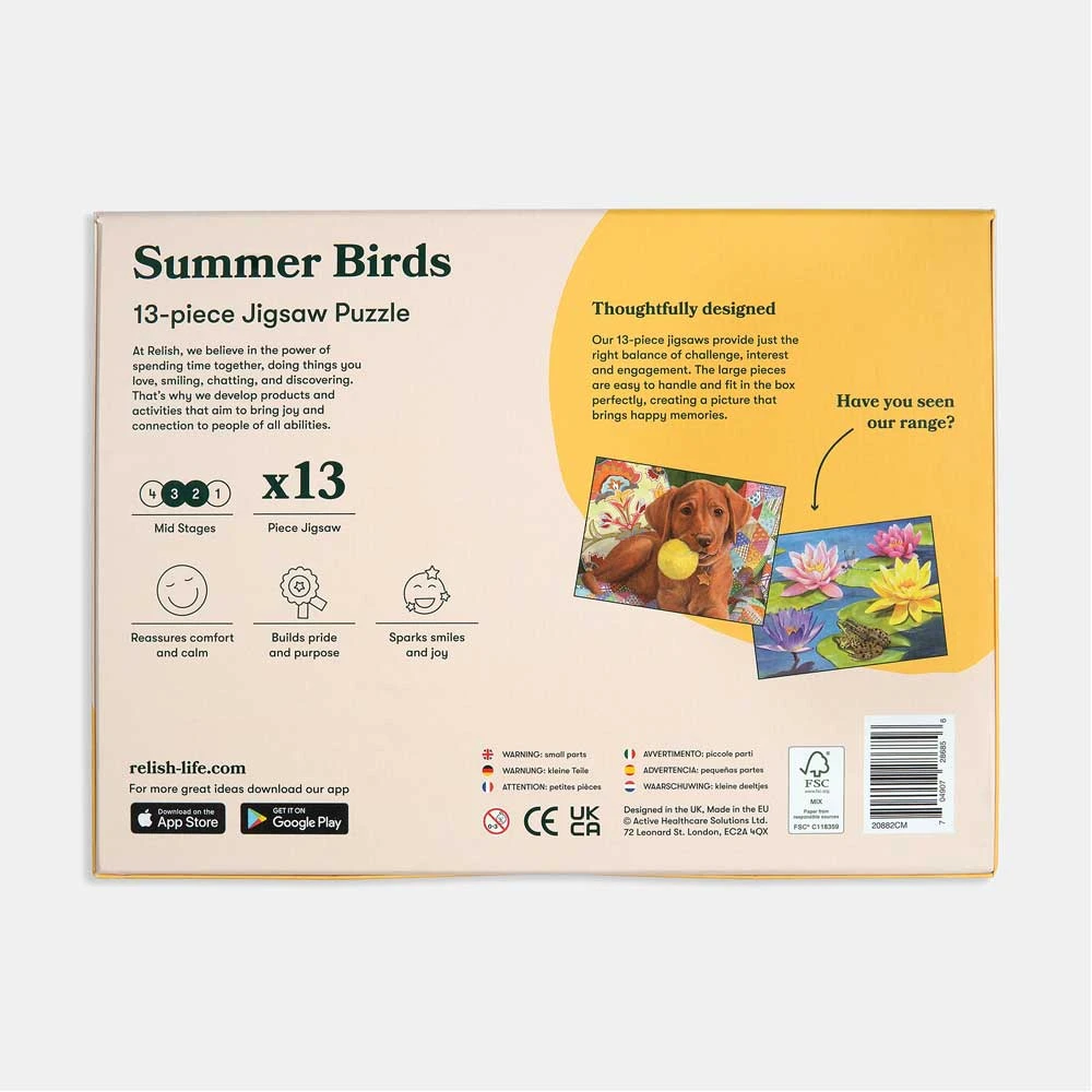 Puzzles - Summer Birds 8 Puzzles - Summer Birds - Image 6