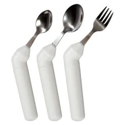 Super Grip Utensils - Angled - Style Set - Left